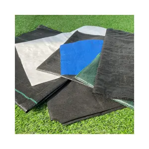 black PP grass proof cloth source manufacturer biodegradable plant weed barrier fabric ground cover