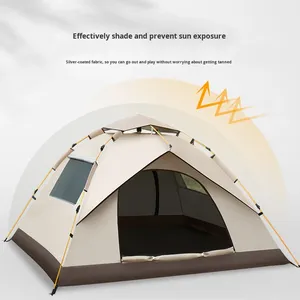 <span class=keywords><strong>Tente</strong></span> <span class=keywords><strong>de</strong></span> camping <span class=keywords><strong>de</strong></span> voyage <span class=keywords><strong>de</strong></span> <span class=keywords><strong>pêche</strong></span> pop-up camouflage entièrement automatique à ouverture rapide pour l'été en plein air 2 3 4 personnes Installation sans outil portable - Product Image 2