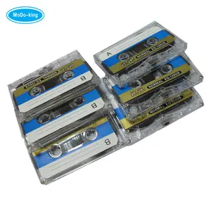 Blank Transparent Audio Cassette Tapes In Multicolor Factory Wholesale
