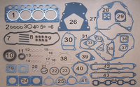 Junta de Culata de Cilindro de Motor 644.220 31A01-23300 31A01-33300 para MITSUBISHI S4L, Junta de Culata OEM 31A01-33300