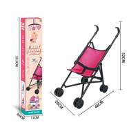 Personnalisation ODM OEM, jeu de rôle, poussette pour bébé de haute qualité, facile à plier, chariot de poupée, jouet pour enfants