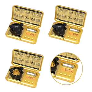 Digitale Schmuckwaage mit Drachenprägung, 200g x 0,01g, mit 50g Kalibriergewicht, Taschenwaage, Goldene Kräuterwaage - Product Image 3