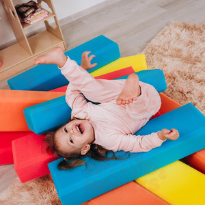 Customized Baby Climbing Soft Sponge Building <b>Block</b> Module Indoor Play Structure Unisex Geometric Shape <b>Foam</b> Toy - Product Image 2