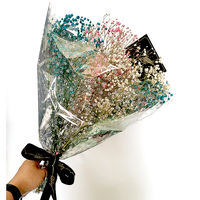 Sacs d'emballage de fleurs en plastique plaqué aluminium, produits spéciaux, pièces, sac à manches pour fleurs, sac en bpp étanche