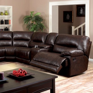 Ghế Tựa Da Phong Cách Mỹ Ghế Sofa Góc Tròn Lớn Có Ghế Dài - Product Image 3