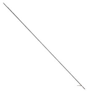Aiguille de pêche sous-marine en acier à ressort 6.5/7/7.5/8mm 90-190cm, type aileron de requin, <span class=keywords><strong>pointe</strong></span> tricut en acier <span class=keywords><strong>Sprint</strong></span>, noire - Product Image 1
