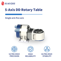 Table rotative inclinable à 5 axes HAOZHI |   Table de positionnement DZDA-160-250/400-105/20-A26-A/A2 à axes A-C compatible avec les contrôleurs FANUC HNC Lynuc SYNTEC