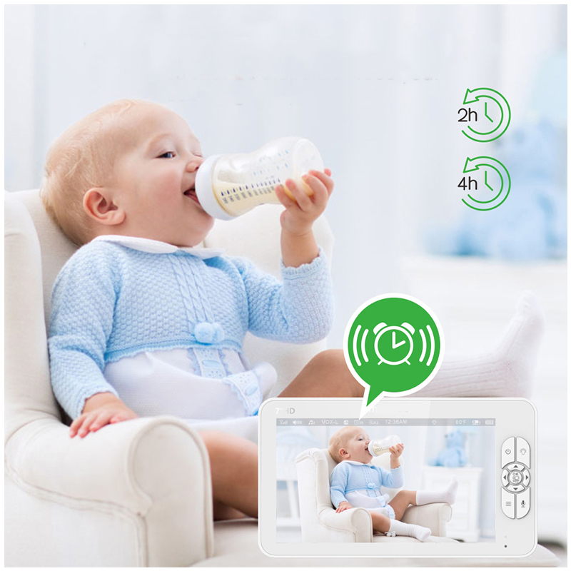 New 7 inches 1080P amazon hot selling good quality cheap baby monitor