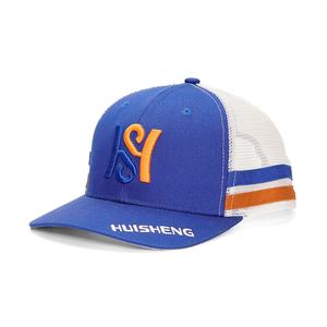 Casquettes de sport personnalisées à 5 panneaux en coton, profil haut, broderie 3D, casquettes de camionneur à fermeture snapback, rayures, casquettes de baseball - Product Image 4