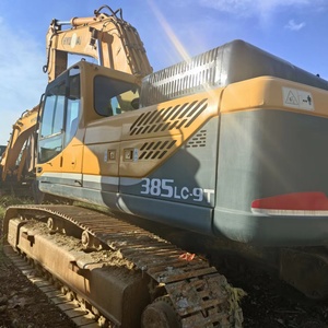 Hyundai R385LC-9T Escavadeira 38 Ton Máquinas Pesadas <span class=keywords><strong>Turbo</strong></span> Motor Forte Potência Multi-Funcional <span class=keywords><strong>Digger</strong></span> para Motor Bomba - Product Image 2