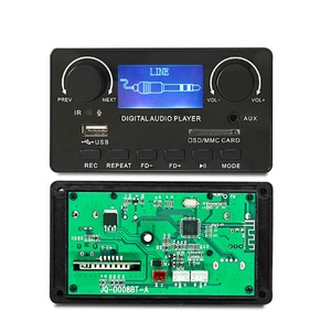 Placa decodificadora <span class=keywords><strong>MP3</strong></span> con pantalla LCD para coche, módulo reproductor <span class=keywords><strong>MP3</strong></span> inalámbrico con <span class=keywords><strong>Bluetooth</strong></span>, 12V - Product Image 5