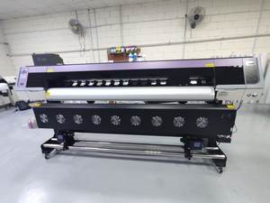 Imprimante grand format YH-2002A, imprimante numérique industrielle à jet d'encre, i3200, imprimante à solvant écologique de 2 m, bannières, vinyles, machine d'impression - Product Image 6