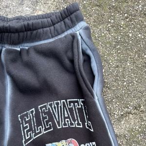 Pantalones Cortos Deportivos Personalizados, Pantalones Cortos de Chándal de Algodón y Felpa, Impresión DTG, Lavado con Spray, Pintura, para Hombre - Product Image 5