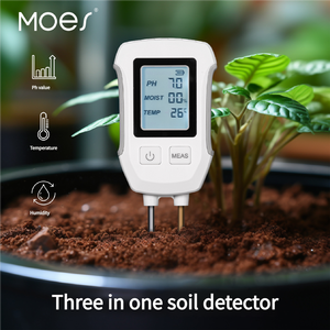 Testeur de pH à double sonde 3 en 1 pour les pelouses de jardin et les plantes en pot Prix raisonnable Testeur de sol - Product Image 2