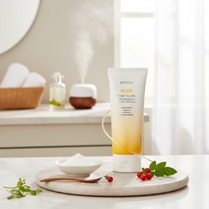 [SAMPLE] Apothe Baku-Kaol Gommage Exfoliant Éclaircissant Nuit Nettoyant Crème Hydratante Revitalisante Tube Marque Privée Femme - Product Image 3