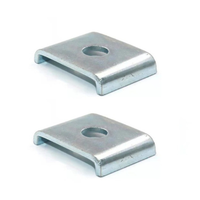 Support de fixation en acier Q235 zingué pour lit, angle en acier