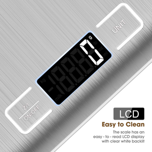 Báscula de Cocina Electrónica Digital de 11 lb con Función de Tara, Funciona con Batería, Peso Máximo 10 kg - Product Image 5