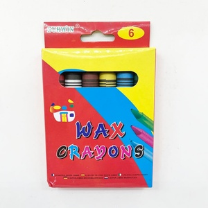 Hot 6 Color Jumbo Crayon Set Customizable 10.5cm Art Painting Crayons for Kids Holiday Gifts Birthday Gifts - Product Image 2