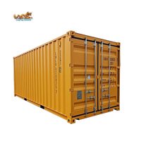 Conteneur de transport maritime sec de 20 pieds (6 m) de long, neuf et d'occasion, conforme aux normes ISO, pour le transport maritime