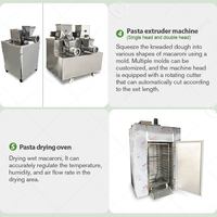 Machine industrielle automatique pour la fabrication de pâtes, nouilles et mini-pâtes à base de tomates et de légumes, avec commande manuelle en laiton