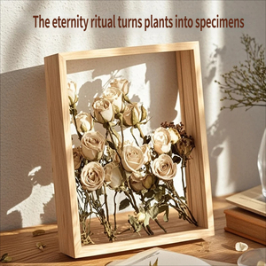 Support <span class=keywords><strong>de</strong></span> présentation <span class=keywords><strong>de</strong></span> <span class=keywords><strong>fleurs</strong></span> séchées <span class=keywords><strong>en</strong></span> acrylique transparent double face, boîte <span class=keywords><strong>de</strong></span> rangement pour artisanat et bijoux faits <span class=keywords><strong>à</strong></span> la main - Product Image 5