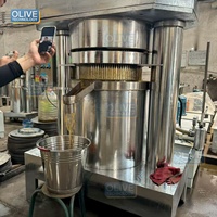 Hydraulische oliepers voor cactusvijg, walnoot, amandel, macadamia, cacao, avocado, kokosnoot, olijf; hydraulische koude oliepersmachine