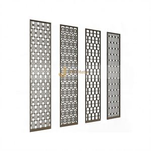 ANN5978 High Quality Custom Durable Modern Stainless Steel Coated Frame Structure Multi-Functional <b>Screen</b> <b>Partition</b> for - Product Image 1
