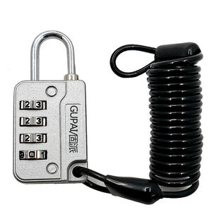 <span class=keywords><strong>Candado</strong></span> redondo de aleación de zinc para casco de motocicleta, <span class=keywords><strong>candado</strong></span> de combinación antirrobo para bicicleta con cuerda extendida para <span class=keywords><strong>candado</strong></span> de bicicleta de montaña - Product Image 4