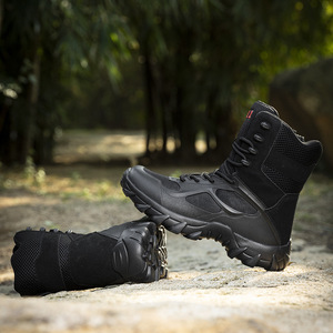 Bottes tactiques <span class=keywords><strong>ultra</strong></span>-légères et durables pour hommes, chaussures <span class=keywords><strong>de</strong></span> randonnée à large ajustement, antidérapantes, pour entraînement en extérieur, <span class=keywords><strong>travail</strong></span> dans le désert, chaussures <span class=keywords><strong>de</strong></span> sécurité - Product Image 3