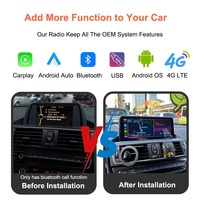 Autoradio 10,25''/12,3'' pour BMW Série 1/2 F20 F21 F22 F23 CarPlay Lecteur multimédia Android NBT Compatible LHD&RHD Linux 12-16
