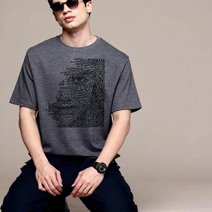 Service professionnel qui maximise l'attrait visuel des t-shirts personnalisés en coton 100% pour hommes, à manches courtes, écologiques et infroissables - Product Image 6