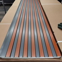Vente en gros de carreaux d'aluminium pour l'isolation extérieure de la Grande Muraille panneaux métalliques avec toiture thermique panneau de polyuréthane matériau à âme en PU