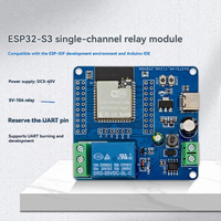 Modul Papan Pengembangan ESP32-S3 WIFI BT, Modul Relay Saluran Tunggal Bertenaga DC 5-60V, Antarmuka USB C