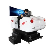 Simulateur de conduite automobile tout-en-un, modèle VR dynamique pour la formation, équipement éducatif