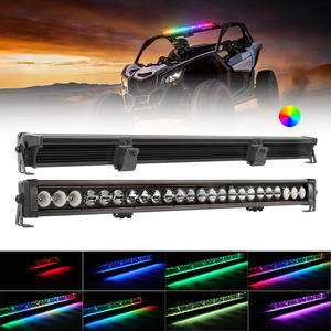 Barra de Luz LED RGBW de 32 Pulgadas, Haz Combinado, para Camionetas Todoterreno, Barra de Luz RGB para Techo Todoterreno, para Maverick X3 UTV SXS, Novedad 2026 - Product Image 1