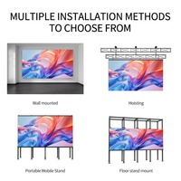Nuevo Panel LED para Interiores de Ultra Alta Definición a Todo Color P1.86 P2 P2.5 4K 8K COB SMD para Centros Comerciales y Tiendas Minoristas