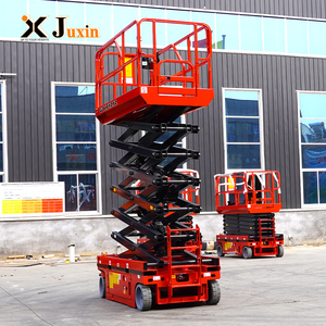 Produsen Platform Kerja Udara (Aerial Work Platform) Scissor Lift Hidrolik Listrik Self-Propelled untuk Luar Ruangan dari Tiongkok - Product Image 2