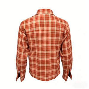 Camisas a Cuadros de Manga Larga Personalizadas para Hombre, Sudaderas de Algodón, Camisas con Pedrería - Product Image 2