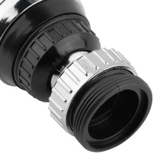 Robinet de cuisine moderne et classique à montage sur plan, avec aérateur pivotant à 360° pour économie d'eau, filtre à eau intégré et extension de bec – Nouveauté ! - Product Image 3