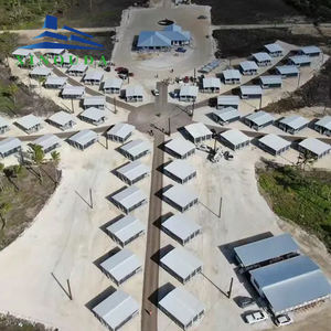 Casa de doble ala ignífuga FUERA DE LA RED | Fuente de alimentación solar + sistema de rociadores automáticos | Especial para estaciones de investigación polares - Product Image 4