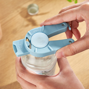 Ouvre-bouteille en plastique magnétique multifonction, ouvre-boîte universel antidérapant, ouvre-bouteille à torsion, gadget de cuisine - Product Image 3