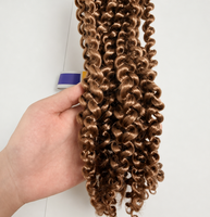 Tresses au crochet bouclées à la française en spirale, cheveux synthétiques à ondulations lâches, extensions capillaires personnalisables pour toutes les occasions