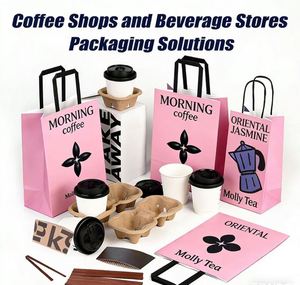 Gobelet en papier artisanal à double paroi avec logo personnalisé et estampage à chaud doré, 4oz 8oz 12oz 16oz, pour tous les types de thé au lait, boissons légères et café chaud - Product Image 5