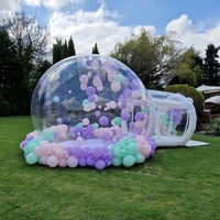 Tente bulle gonflable transparente, dôme bulle gonflable, maison bulle gonflable, tente bulle gonflable de luxe