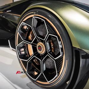 Roues forgées 18 20 21 22 pouces roues de voiture de tourisme 5x130 5x120 5x112 pour jantes de voiture Lamborghini Huracan Urus Revuelto <span class=keywords><strong>Vision</strong></span> GT - Product Image 6