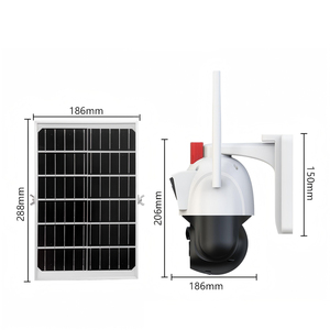 Cámara <span class=keywords><strong>de</strong></span> Vigilancia WiFi SZGOING <span class=keywords><strong>de</strong></span> 3MP para Exteriores, con Energía Solar, Visión Nocturna por IA, <span class=keywords><strong>Sensor</strong></span> CMOS, Tarjeta SIM 4G, Audio Bidireccional, Tarjeta <span class=keywords><strong>de</strong></span> Memoria y Almacenamiento en la Nube - Product Image 2