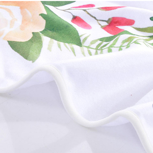 맞춤 인쇄된 부드러운 플리스 아기 성장 기록 담요 유기농 신생아 사진 촬영 배경 담요 - Product Image 3