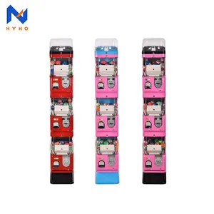 Quality Toy Vending Machine Factory Manufacture Upgraded Three Layer Scan Payment Gacha Machine