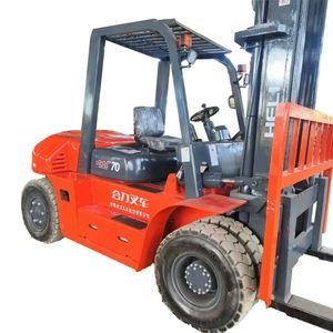Montacargas Diésel HELI 7T Usados, Marca China, Precio Económico, Resistentes, para Obras de Construcción, Montacargas de Segunda Mano - Product Image 1
