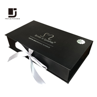 Marque de luxe personnalisée pour la boîte d'emballage de paquet de perruque de cheveux humains vierges avec logo boîte d'extension de cheveux d'emballage en papier cadeau